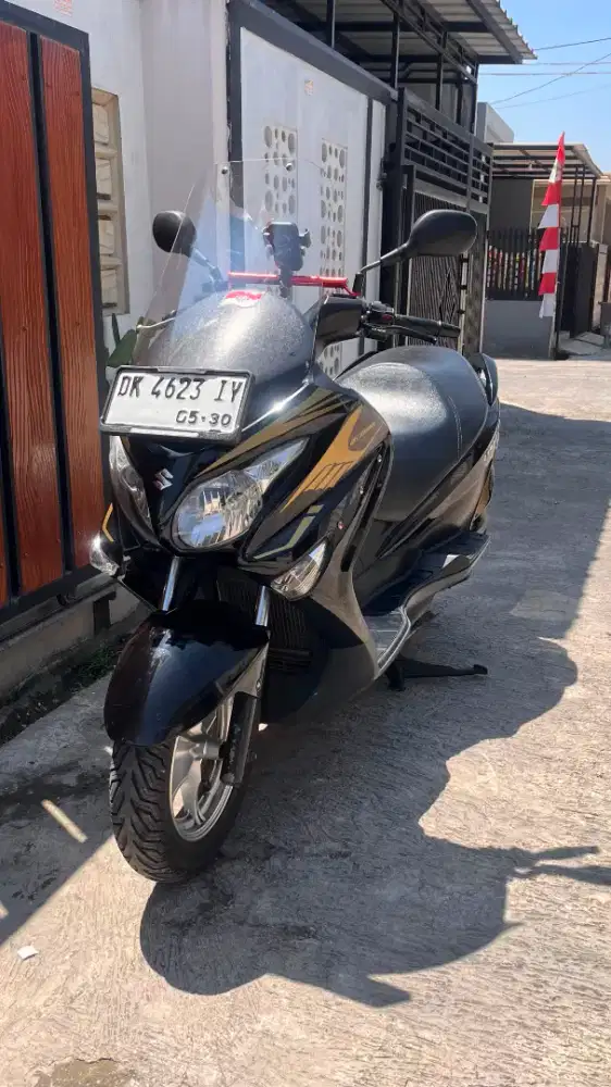 Di jual motor Suzuki Bruggman