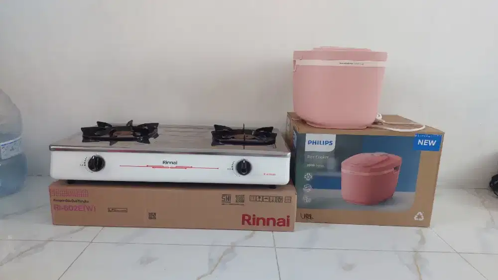 Rice Cooker Philips dan Kompor Gas Rinnai