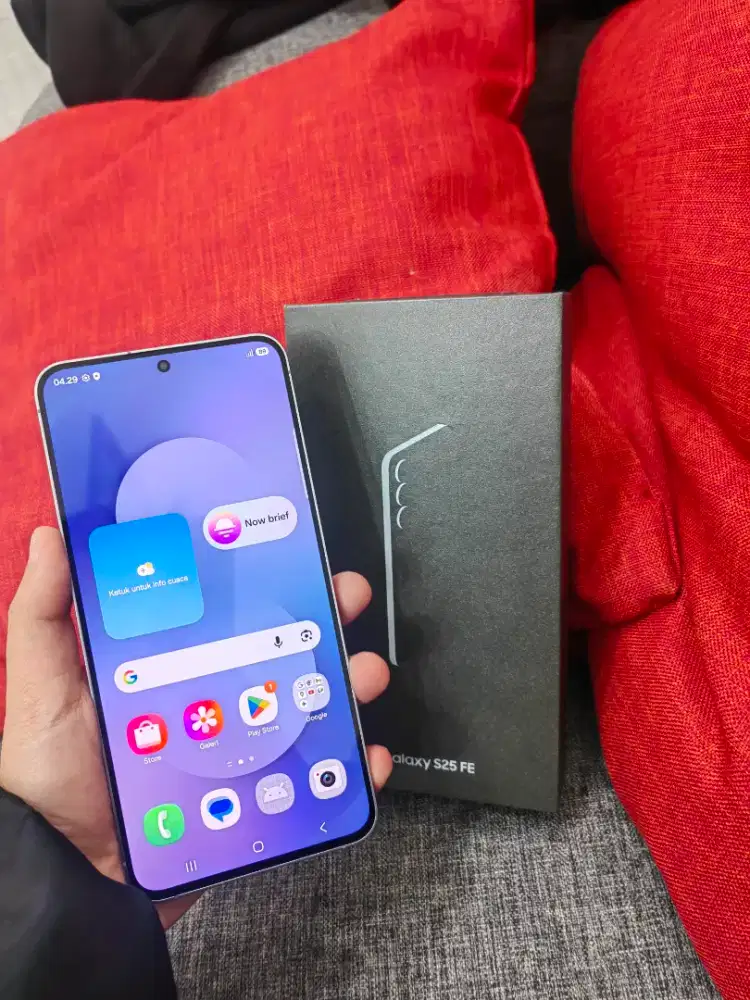 Samsung S25 FE 8/256 Fulset ori resmi sein no minus