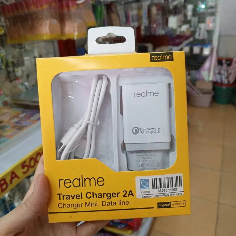 CHARGER REALME – PRAKTIS & SIAP DIGUNAKAN