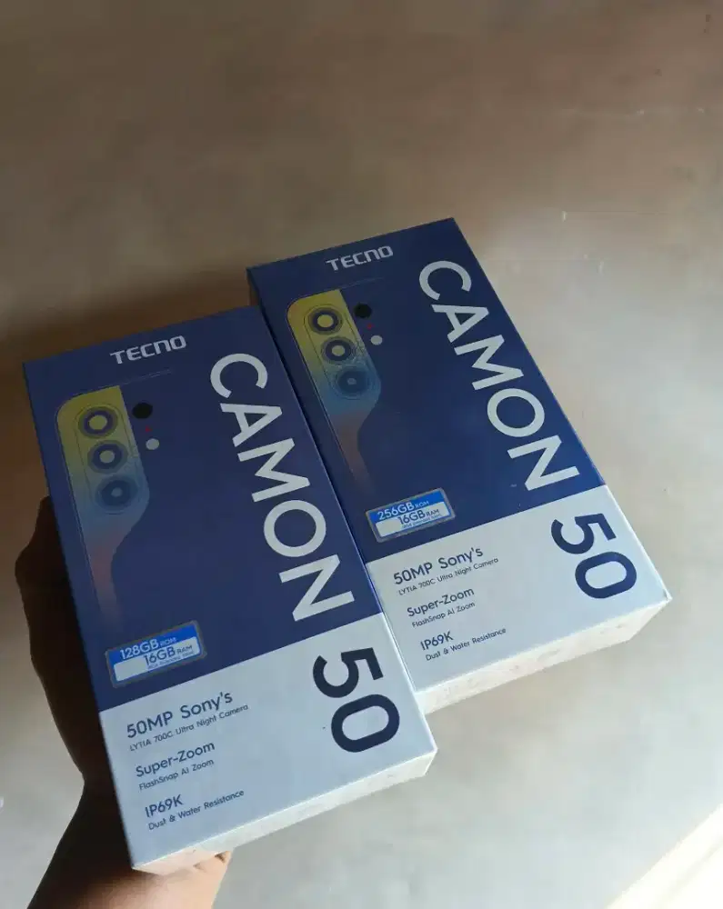 TECNO CAMON 50 8/128 BARU FRESH