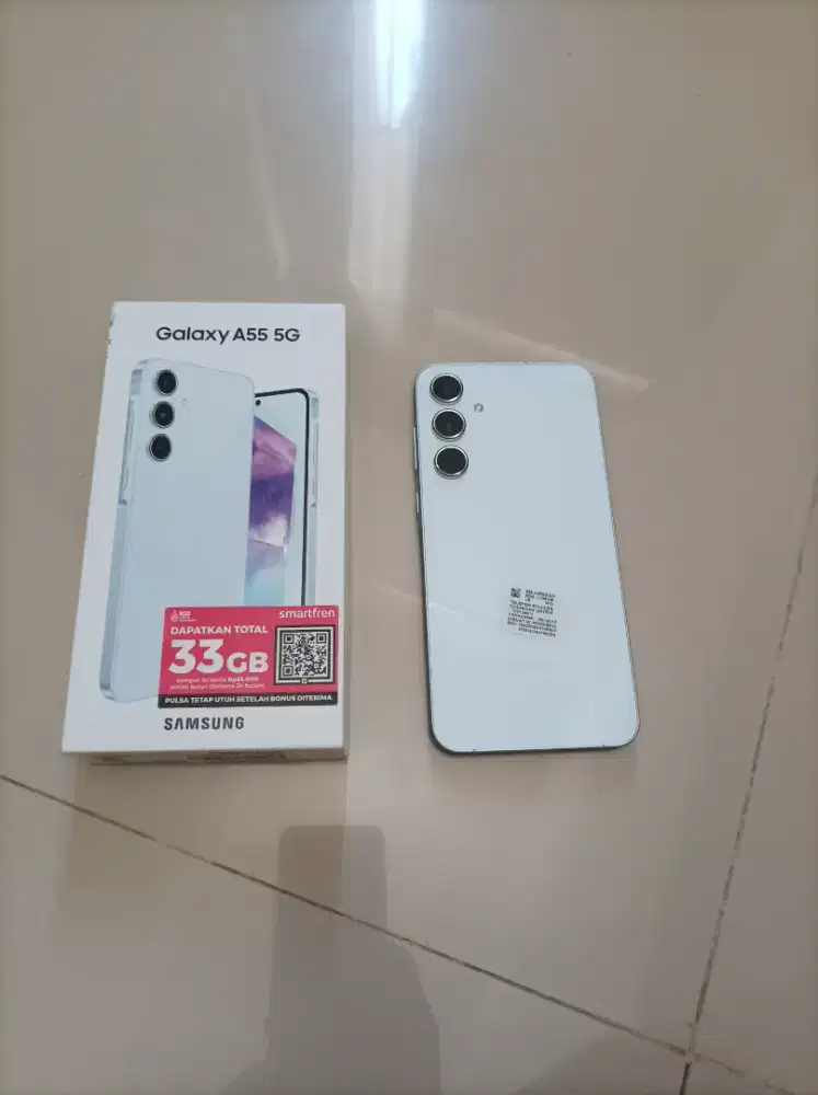 SAMSUNG A55 5G 8/256  LIKE NEWWWW ex wanita