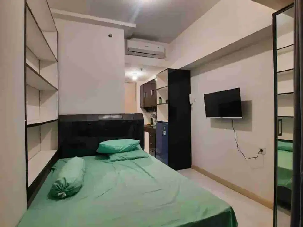 di sewakan apartemen tokyo type studio furnished view pool