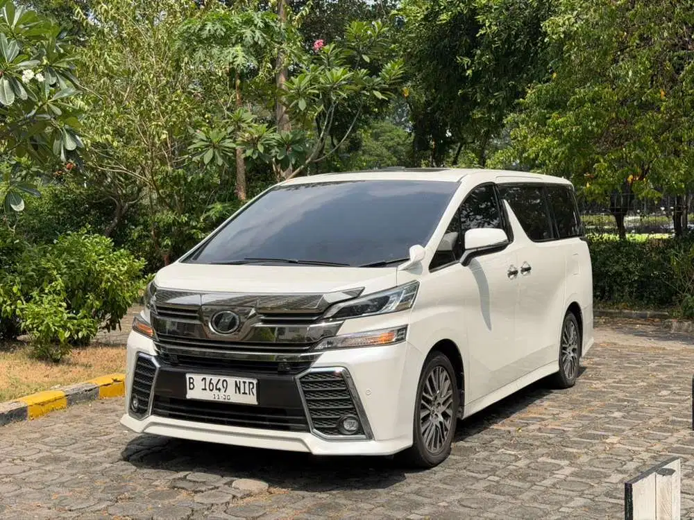 Toyota Vellfire ZG CBU Tahun 2015