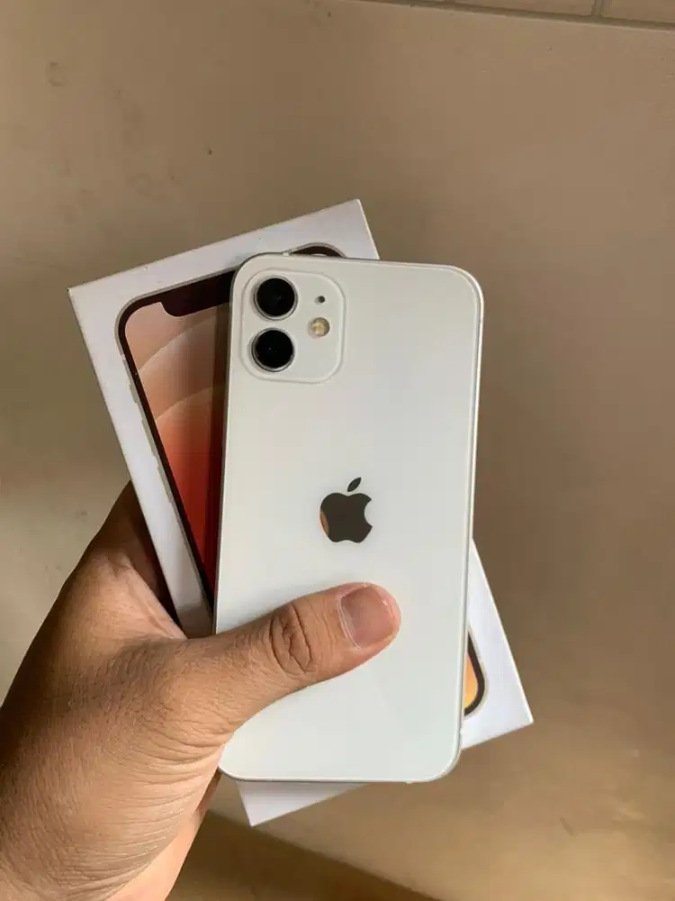 Iphone 12 128gb inter fullset mulus