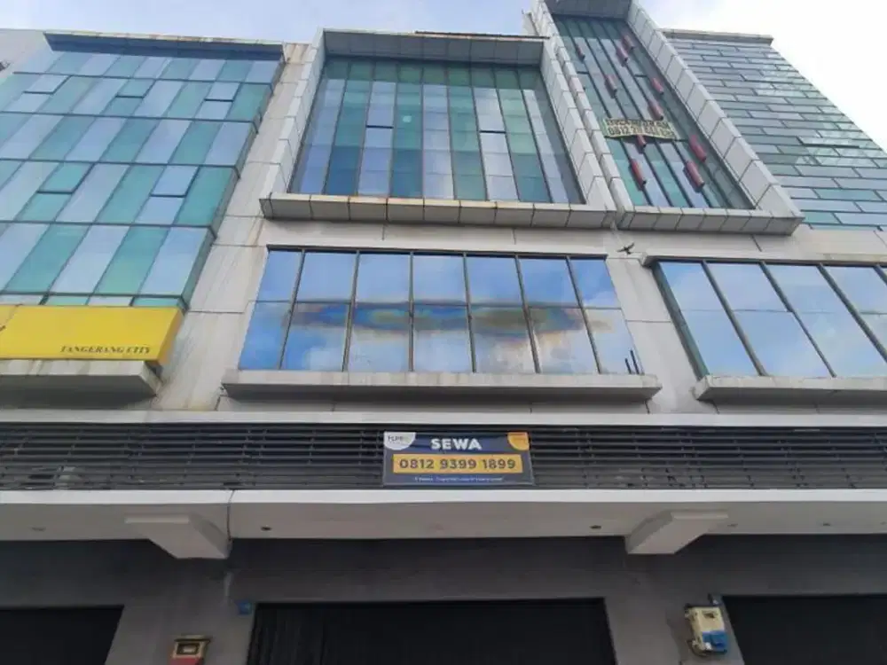 Jual Sewa ruko hadap jalan strategis Kota Tangerang Tangcity Mall