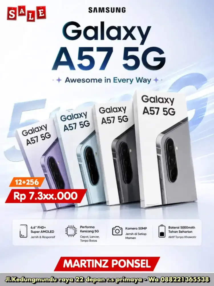 Samsung A57 5g 12/256