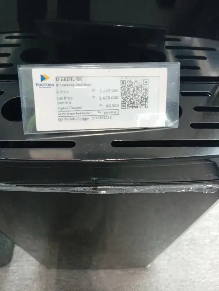CICILAN TANPA CC DISPENSER SHARP D-88EHL-BK