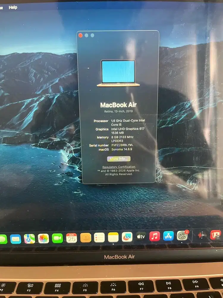 DIJUAL CEPAT MACKBOOK AIR 2019