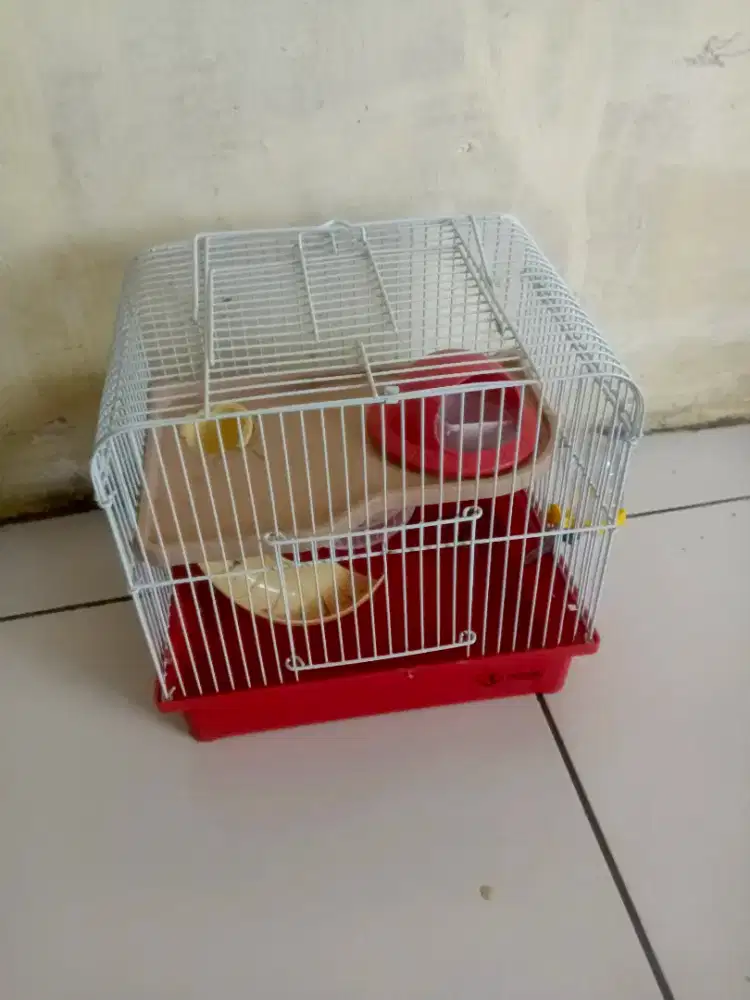 Kandang hamster 2 lantai