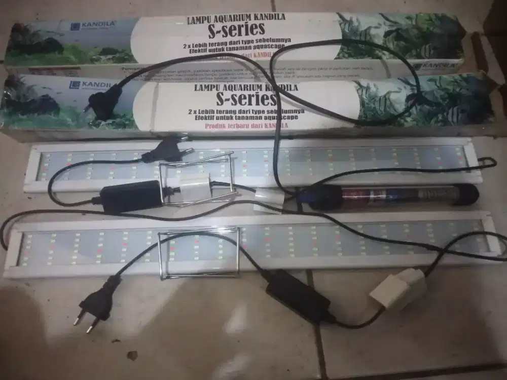 Lampu Aquarium & Heater