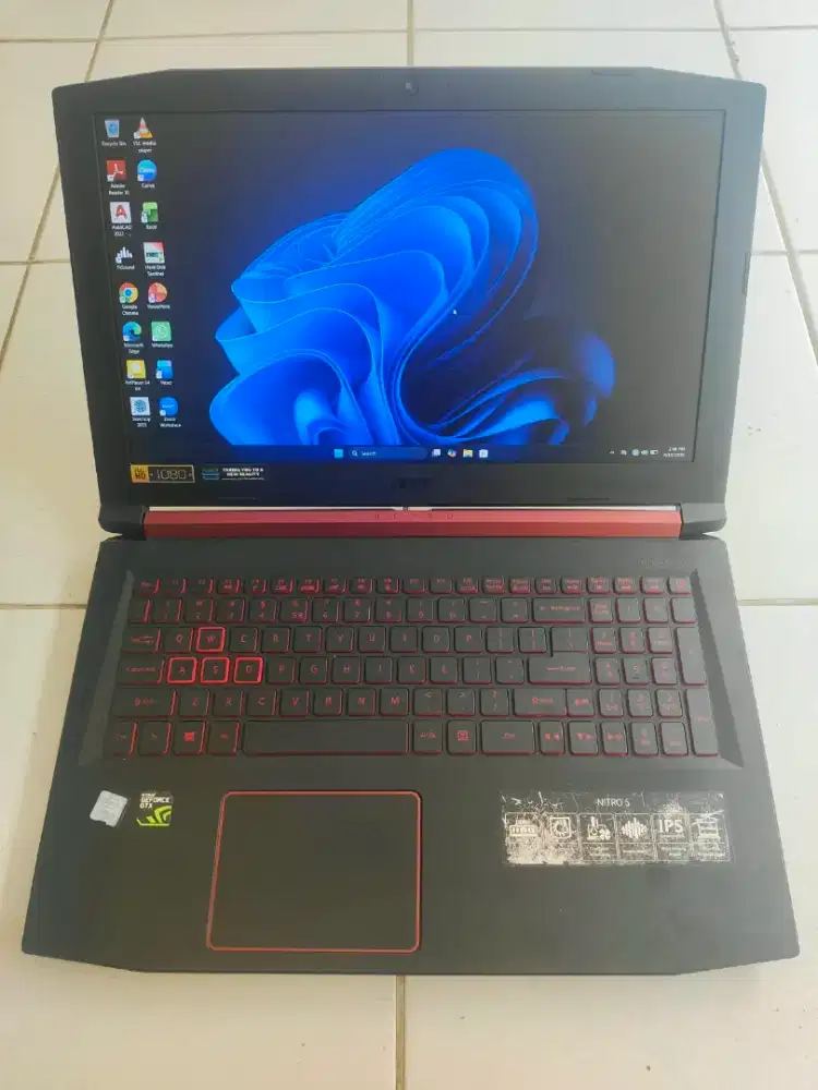 LAPTOP ACER NITRO 5, GTX 1050 , CORE i5, RAM 16GB, SSD 512GB, FULL HD