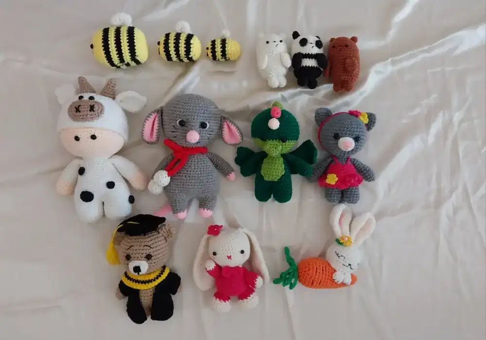 Amigurumi Boneka Rajut Tangan
