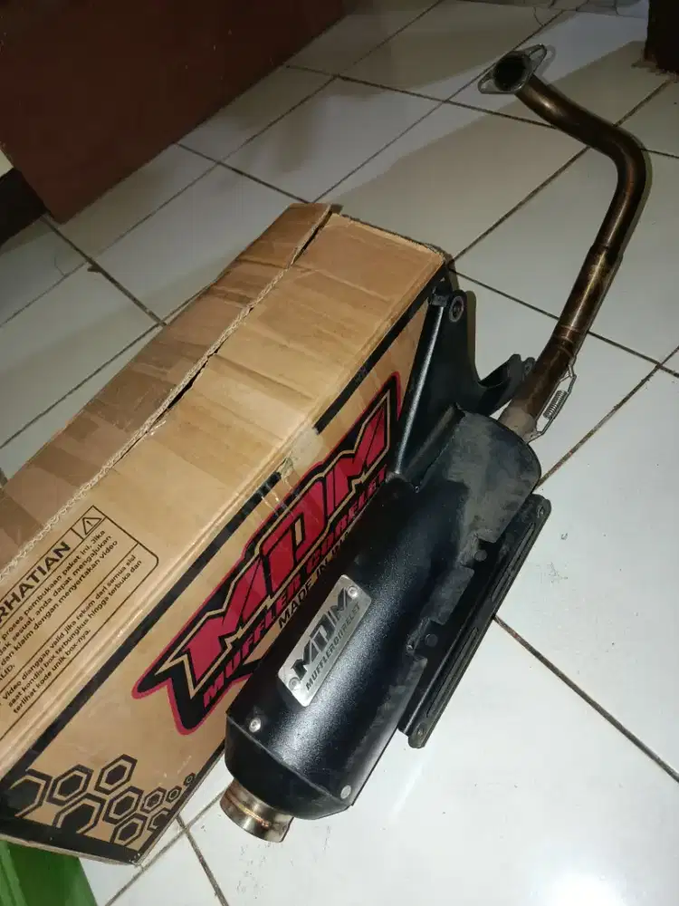 Knalpot Racing Beat Cbs/Deluxe Thn 2023 Merk MDM Kondoman Sarteng