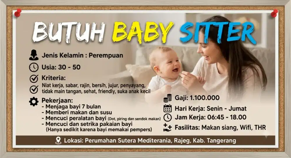 Lowongan Kerja Baby Sitter