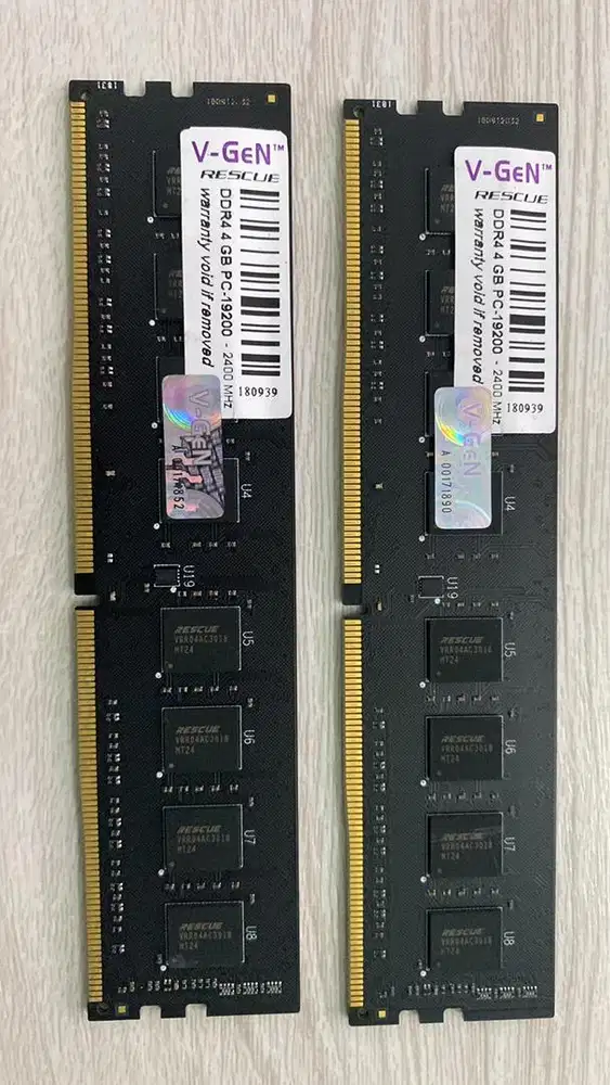 RAM V-GeN DDR4 8GB (2x4GB) Desktop