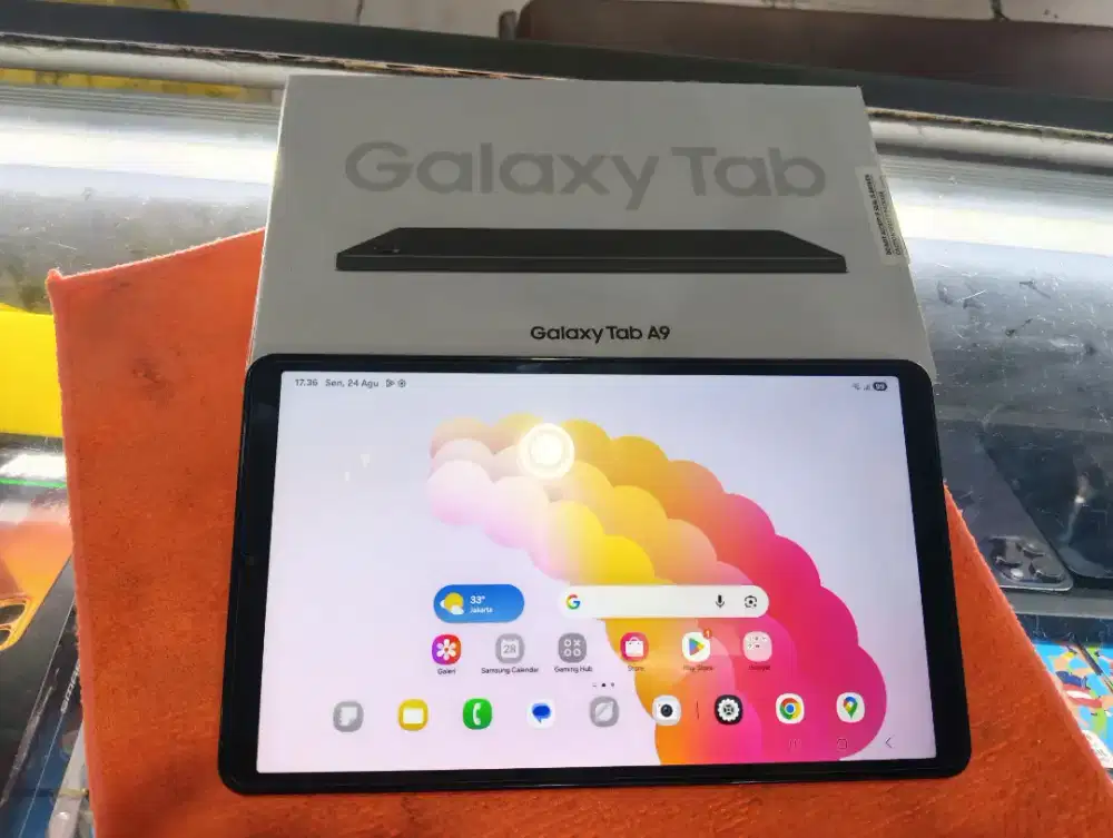 Samsung Tab A9 Lte dan wifi Ram 4+4GB/64GB