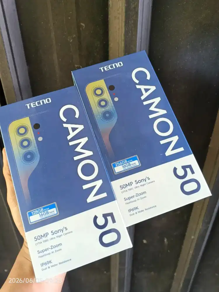 Tecno Camon 50 8/128 New