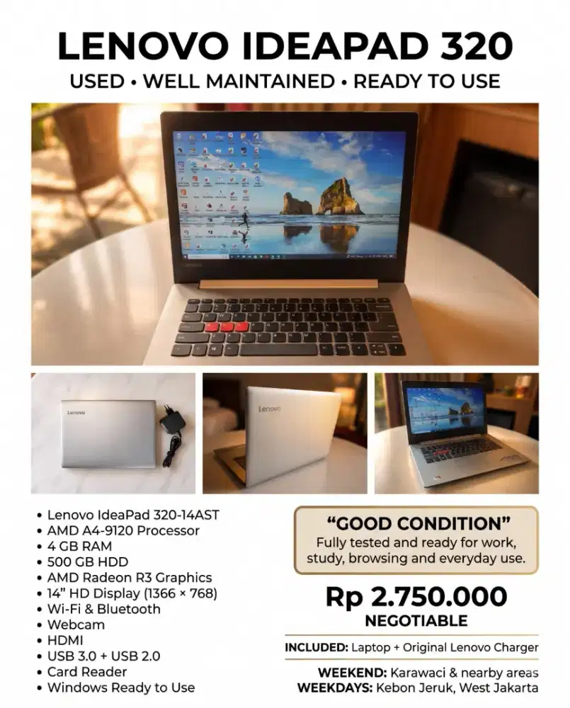 LENOVO IDEAPAD 320