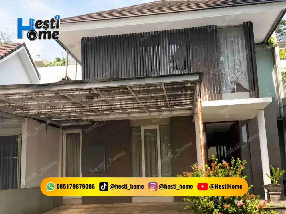 Rumah Mewah Full Furnish di CitraSun Garden dekat exit Tol Tembalang Unit Langka!!