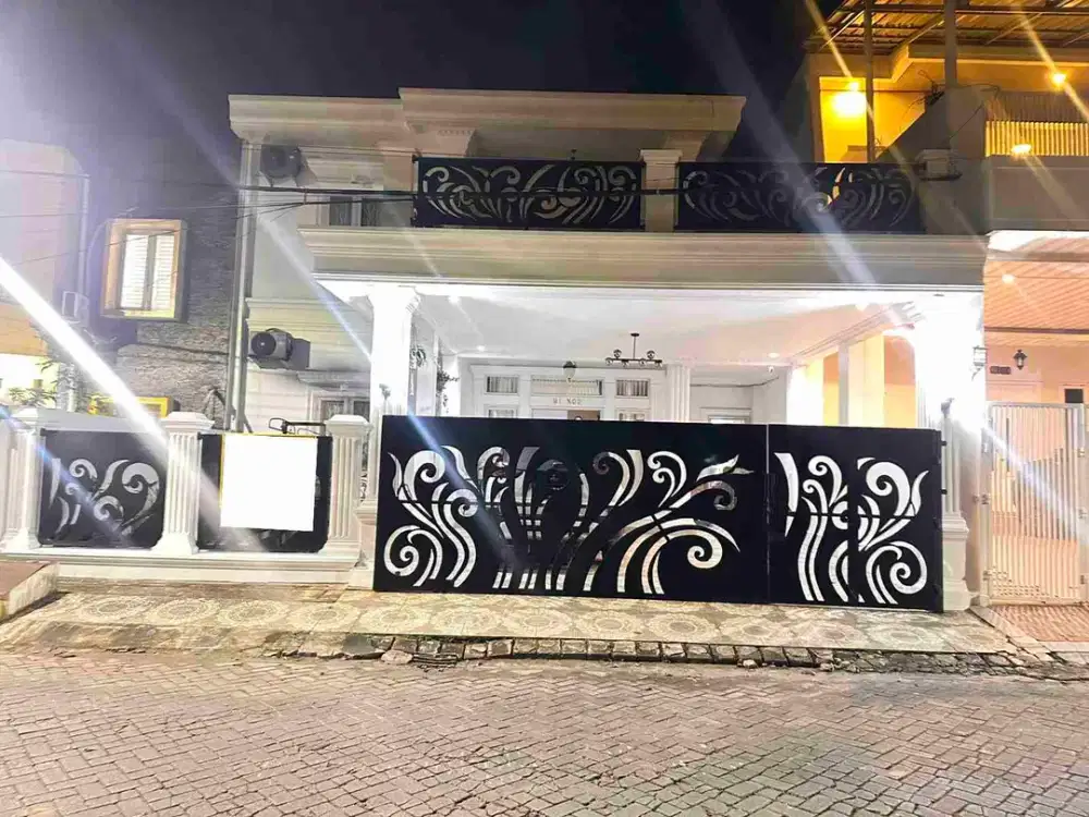 DIJUAL RUMAH CANTIK SIAP HUNI FULLFURNISH LOKASI WIKA
