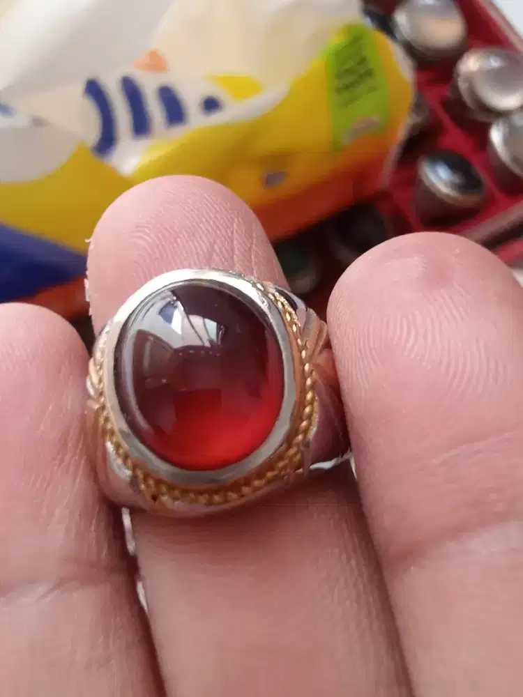 Batu Red garnet.