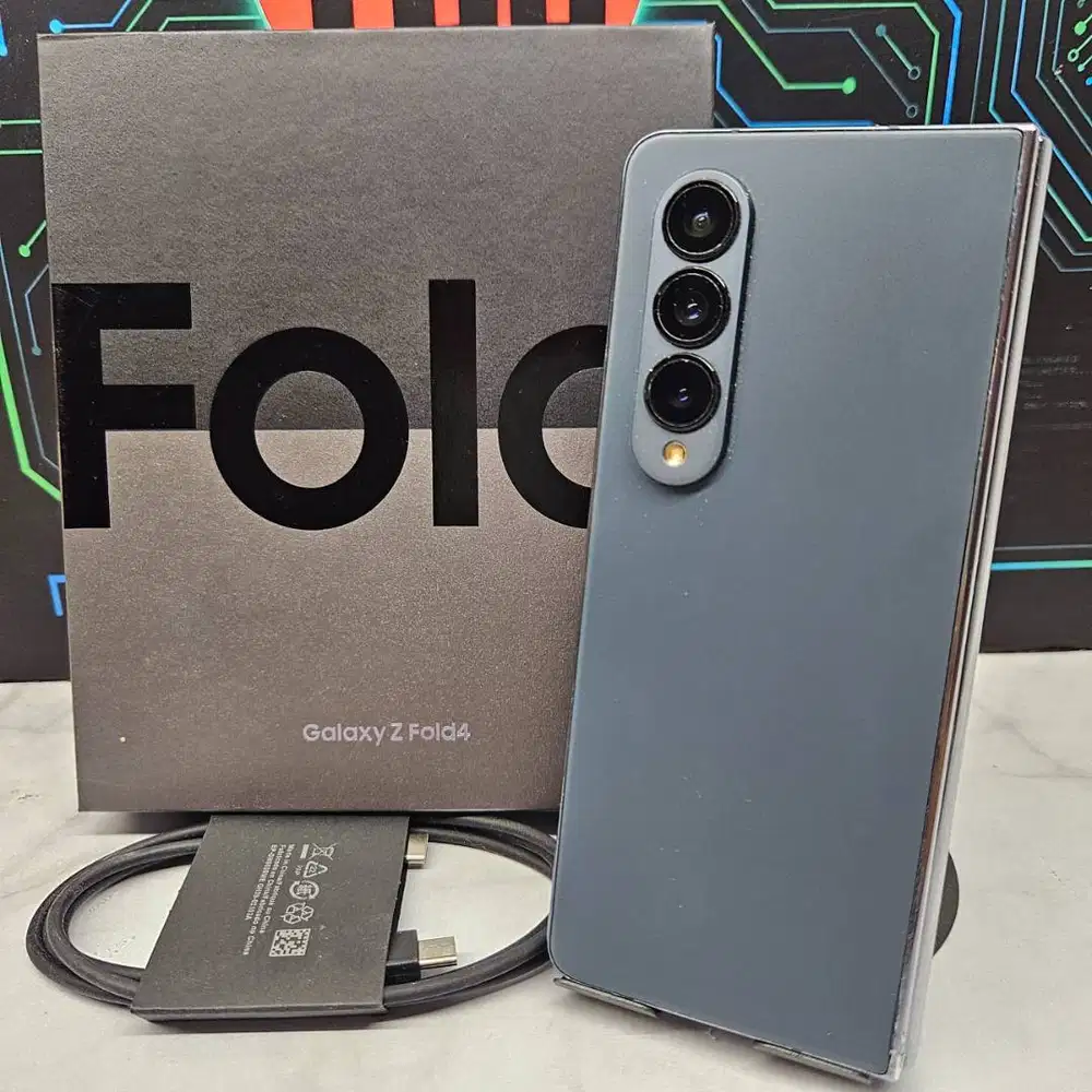 Samsung Galaxy Z Fold 4 12/512GB Graygreen SEIN Resmi Fullset