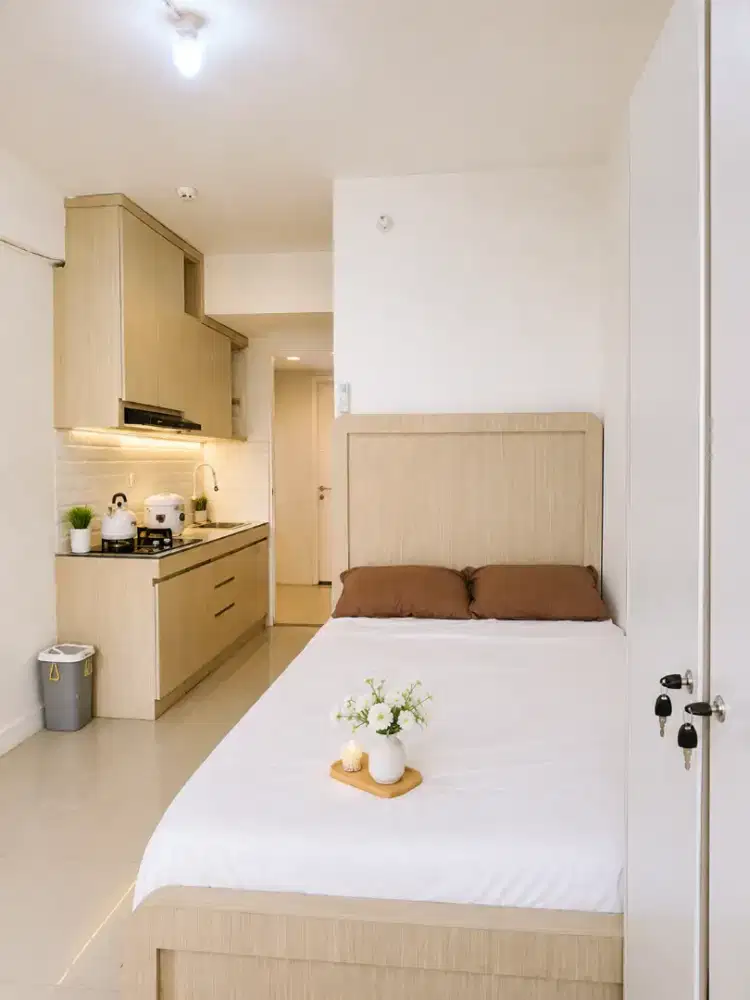 Disewakan Studio Apartment Urbantown Serpong with Bright City View