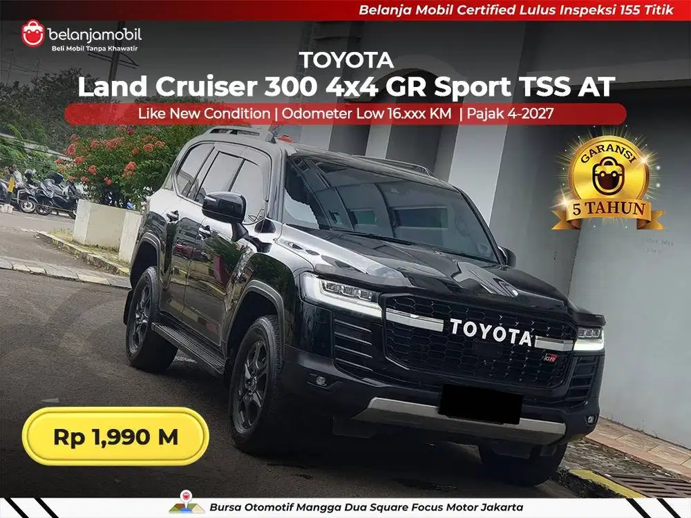 [ KM LOW ] Toyota Land Cruiser LC 300 GR Sport GR-S TSS 2023 2024