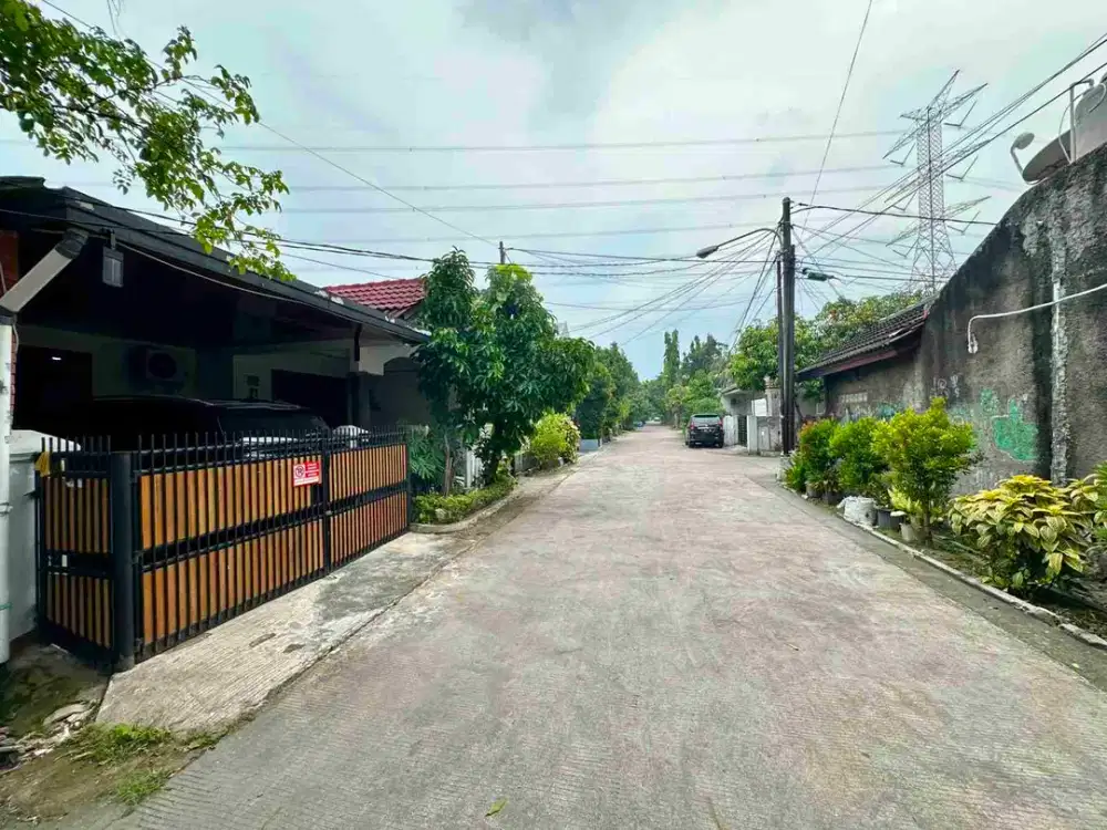 rumah murah harga dibawah pasar siap huni bebas banjir di perumahan villa indah permai golden city bekasi utara