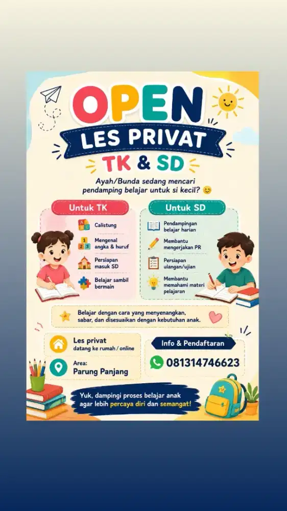 LES PRIVAT PARUNG PANJANG