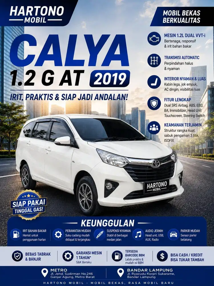 CALYA 1.2 G AT 2019