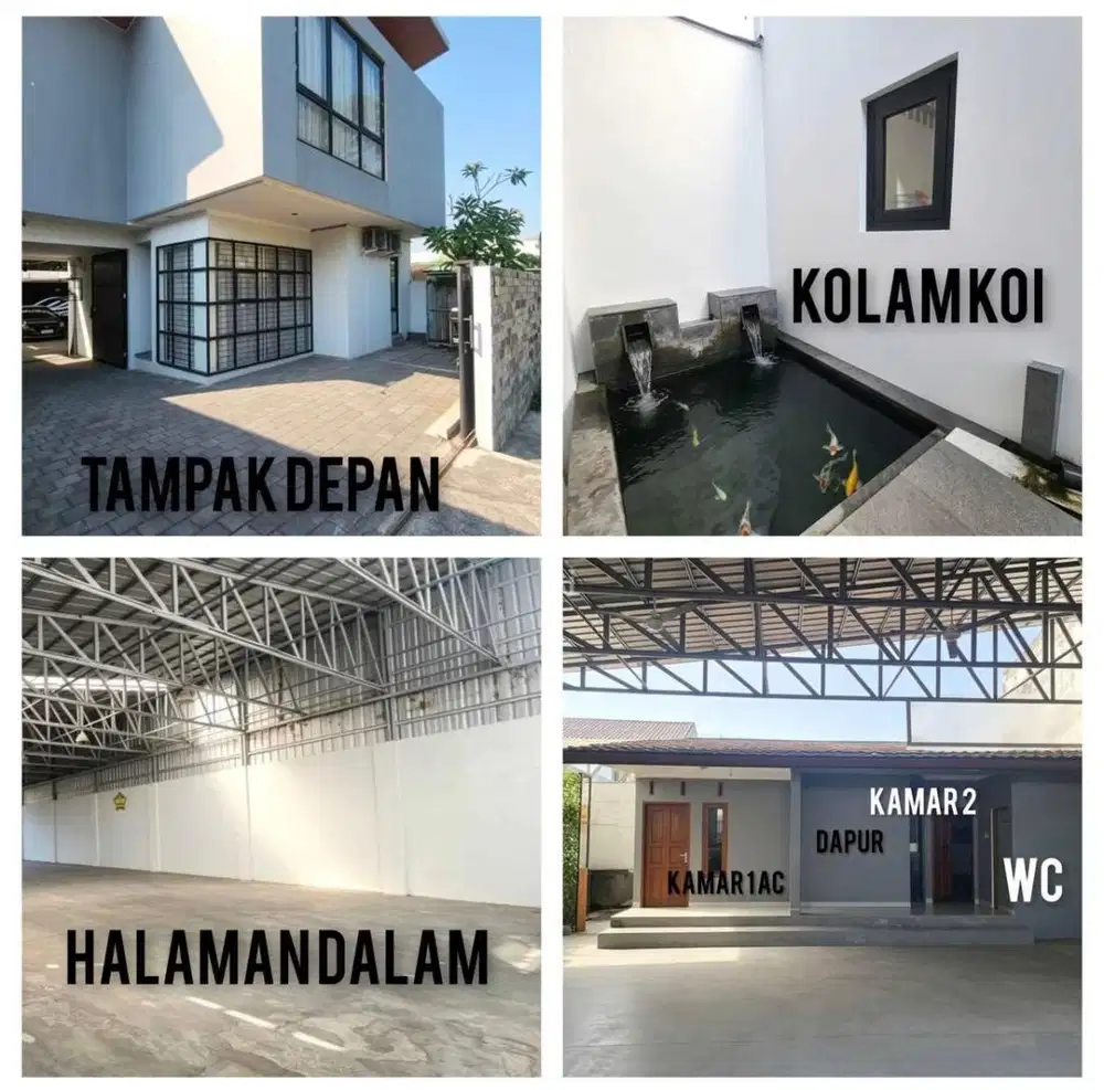 DIJUAL RUMAH / GARASI SHOWROOM / GUDANG