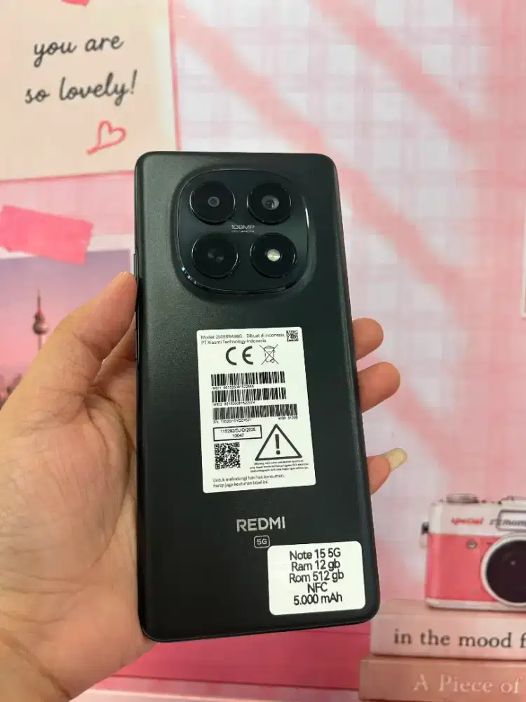 Redmi Note 15 5G 12/512 Black