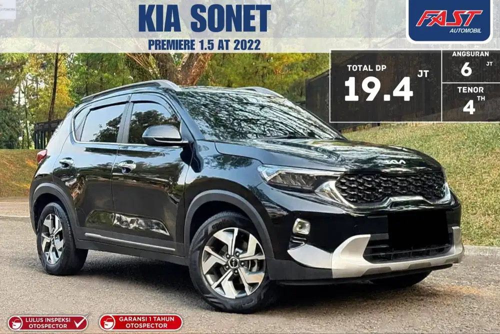 KM 57RB KIA SONET PREMIERE 2022 ELECTRIC SUNROOF SOUND BOSE PASTI SUKA