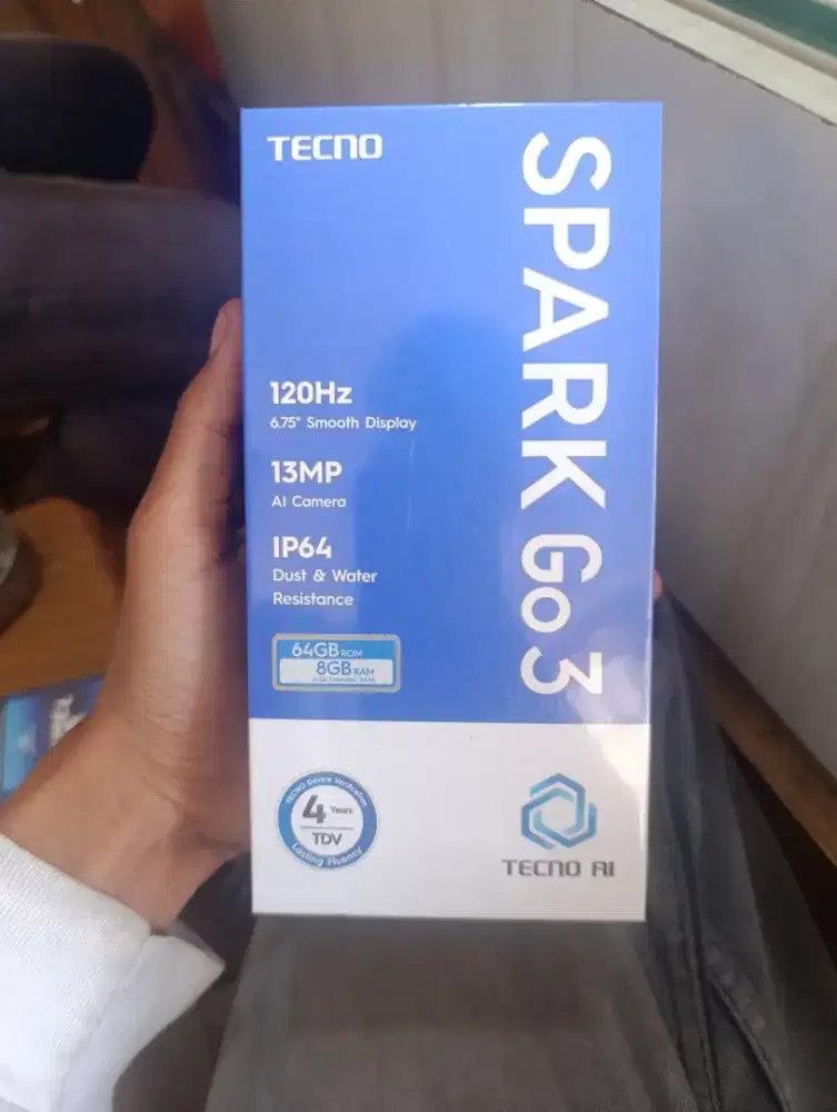 PROMO TECNO SPARK GO3 8/64 PROMO+, BONUS GARANSI RESMI