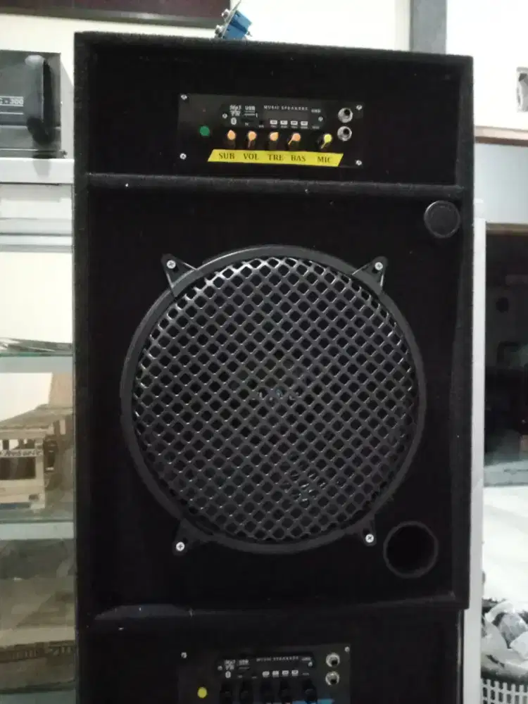 Speker aktif Bluetooth karaoke