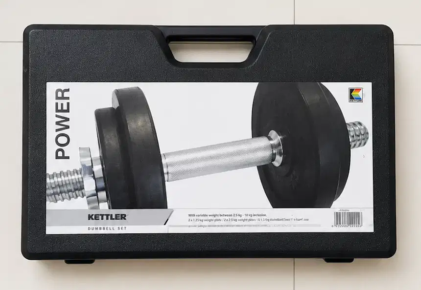 Dumbbell Kettler Set 10kg | Kondisi Bagus