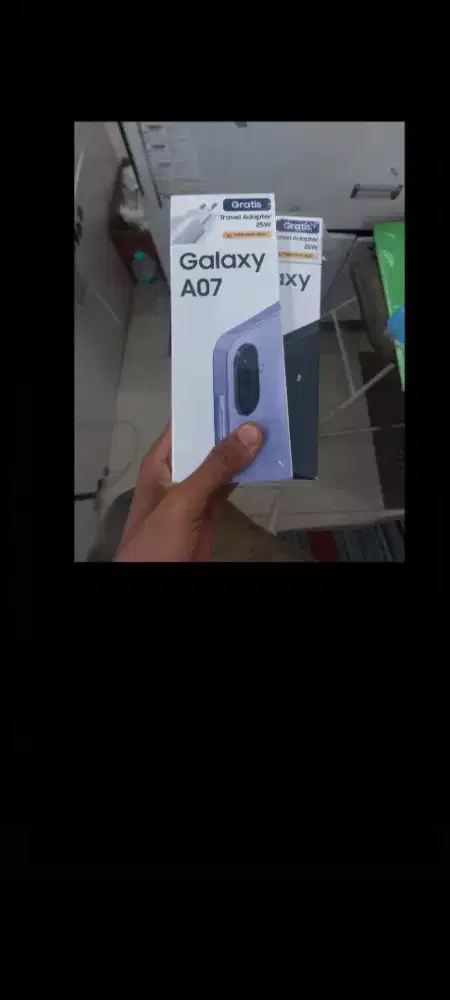 Samsung Galaxy A07 ram 8gb 256gb dan4/64 resmi