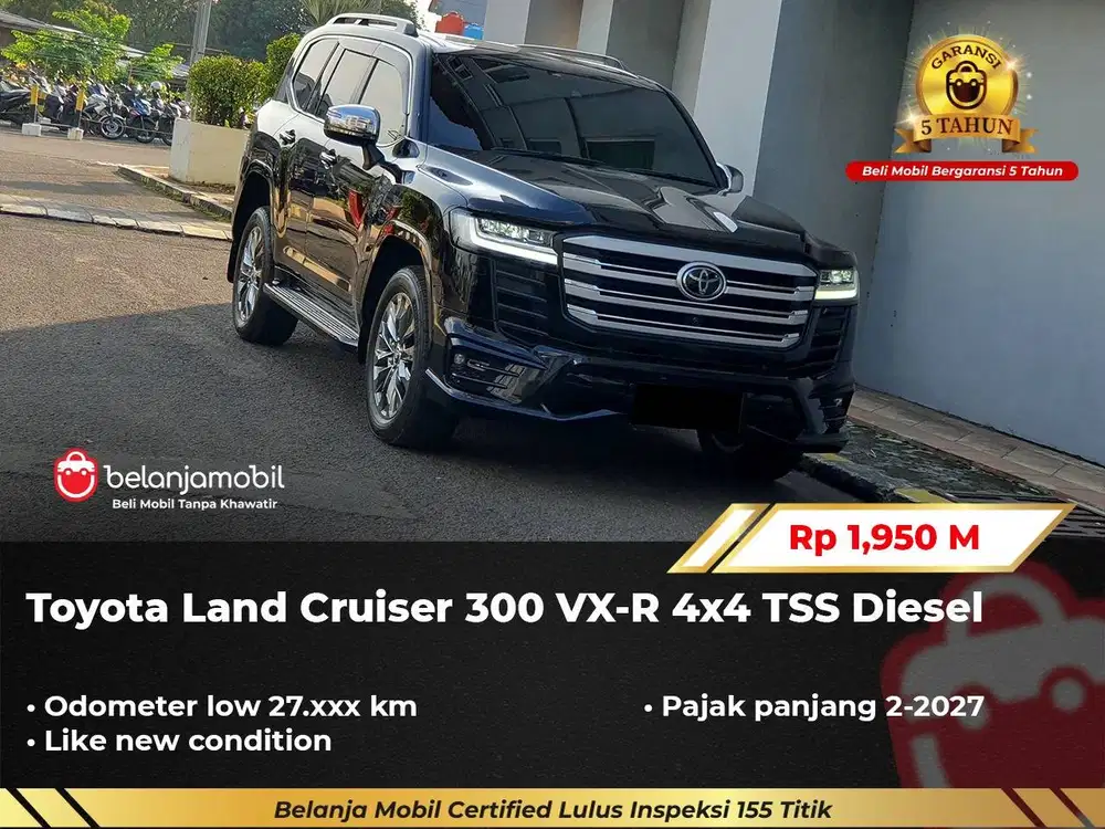 [ 4x4 ] Toyota Land Cruiser LC 300 VX-R VXR TSS Diesel AT 2023/2024
