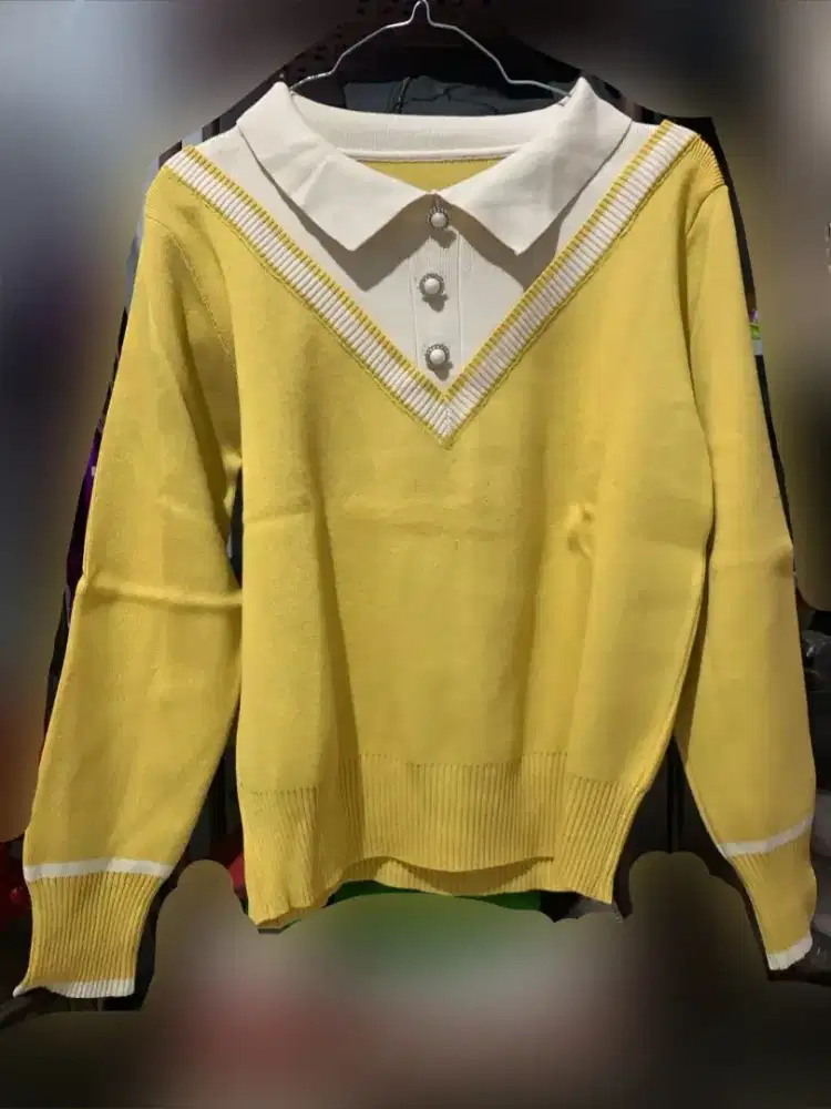 sweater rajut wanita