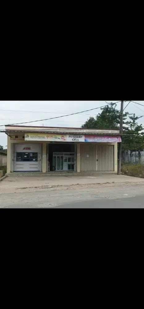 Jual bangunan untuk usaha tempat strategis