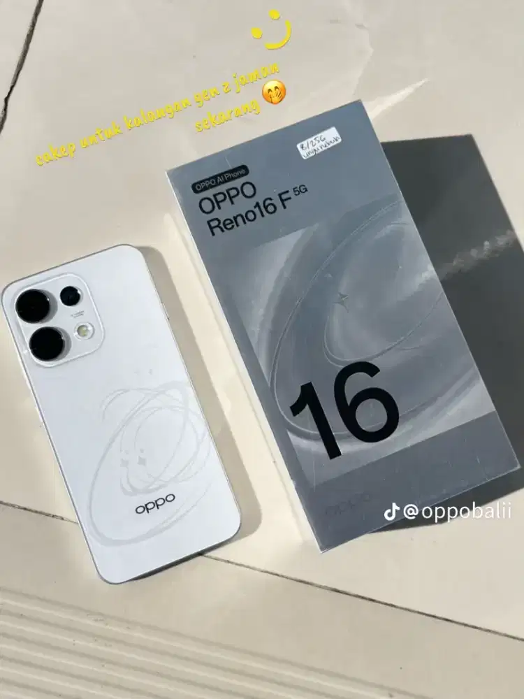 OPPO RENO 16F 5G 8/128 ATLANTIS DAHSYAT