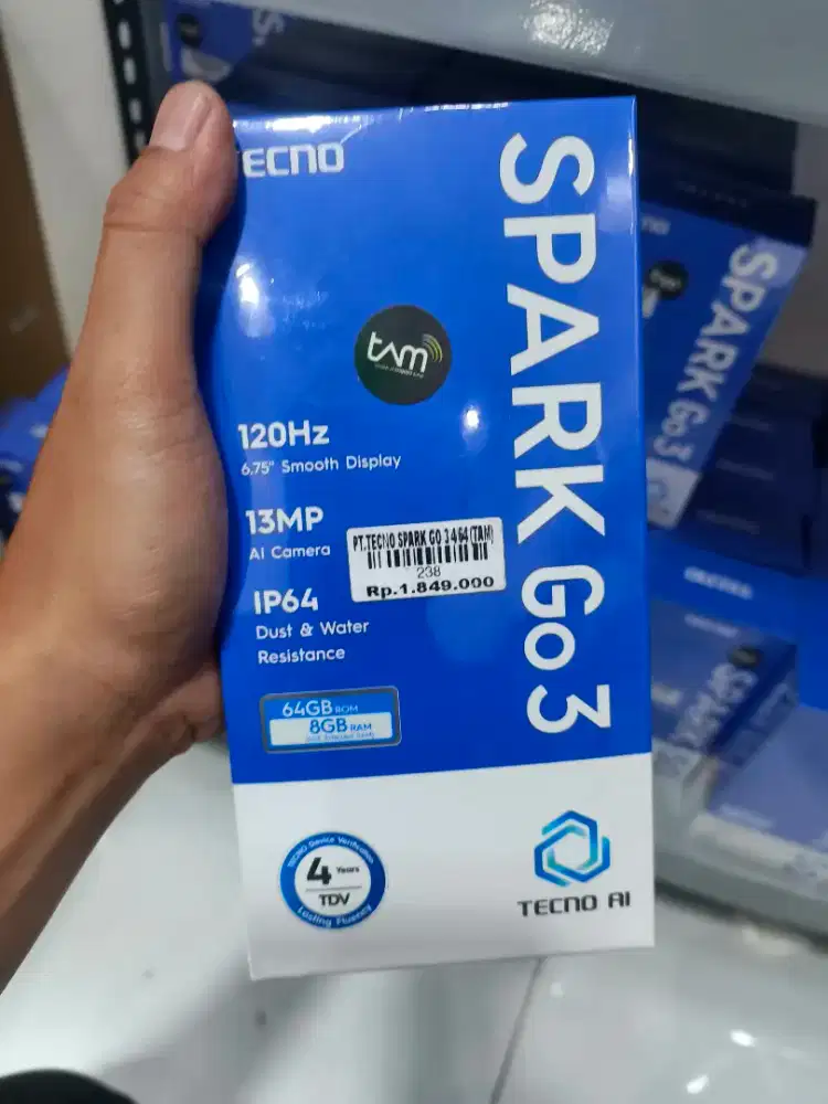TECNO SPARK GO 3 4/64GB | ATLANTIS DAHAYAT