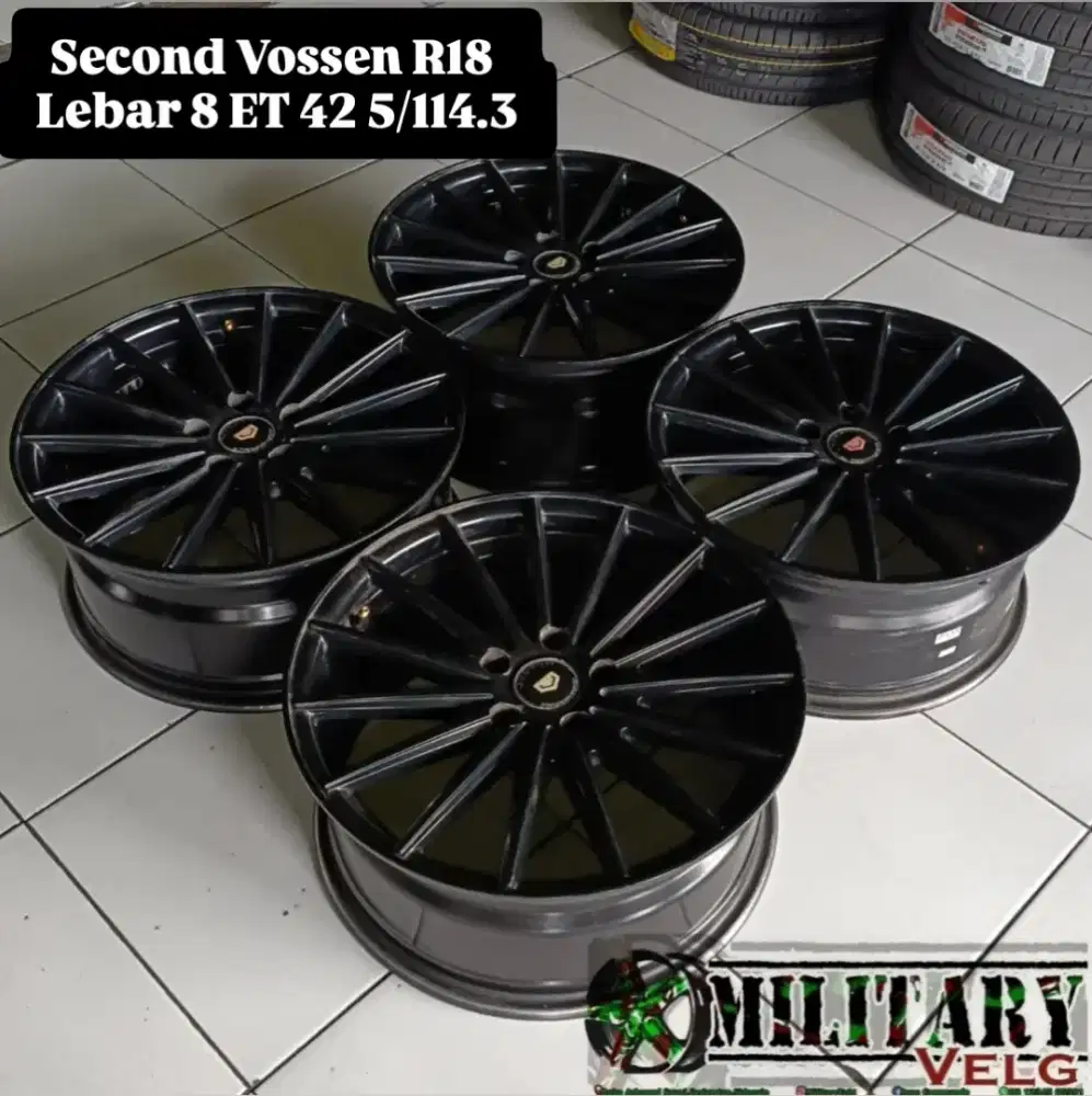 Vossen R18 Blackglossy ban 2023