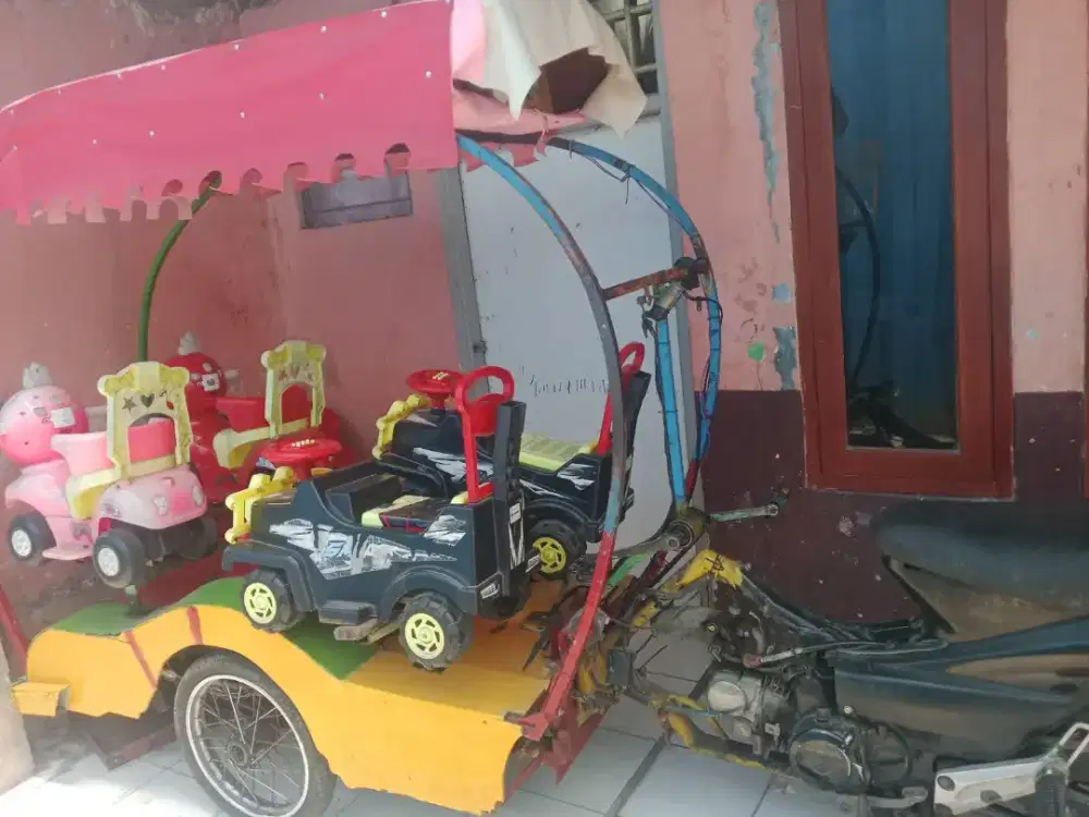 odong² gowes udh pake motor siap pake