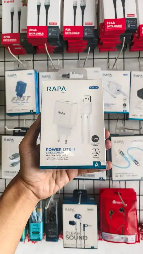 TRAVEL CHARGER MICRO RAPA TECH CH4125