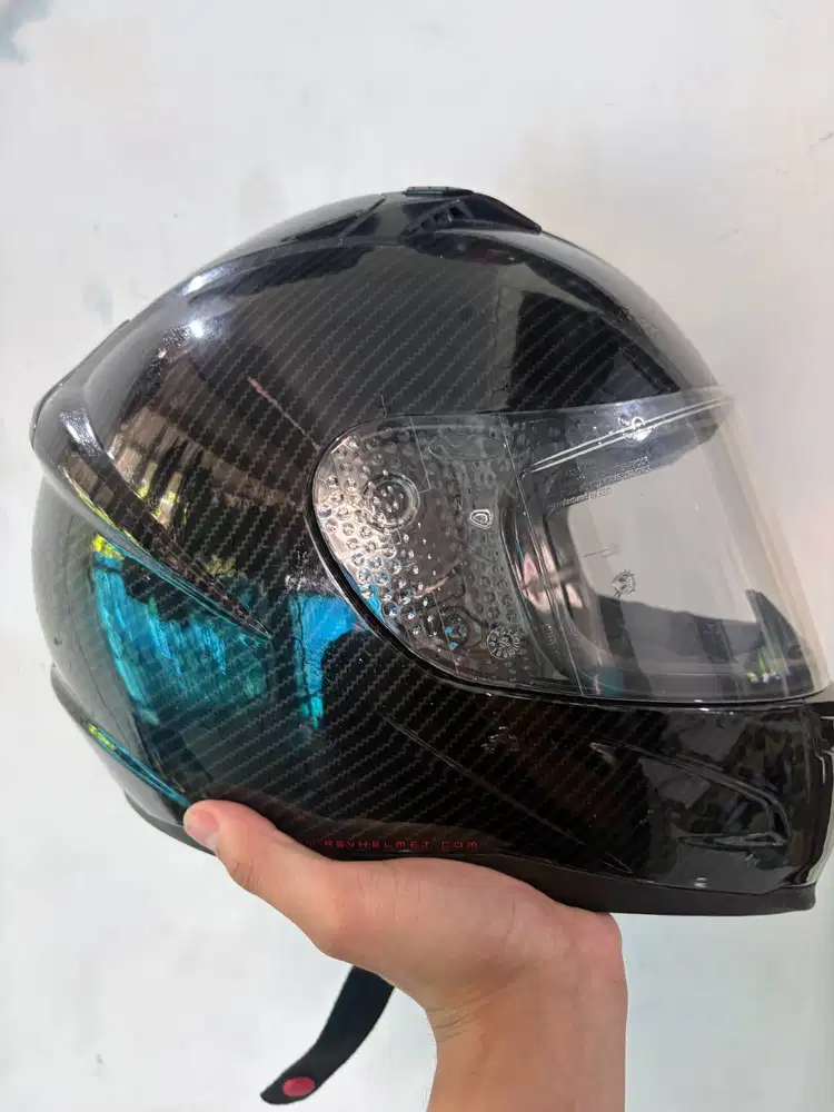 Dijual Helm RSV FFS21 Full Face Carbon + Visor  Helm RSV FFS21