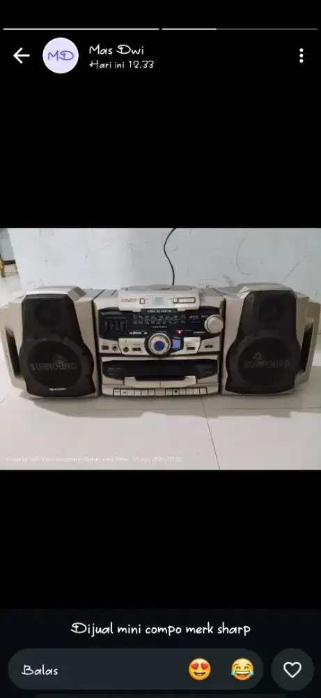 Sound radio, video player dan sound mic