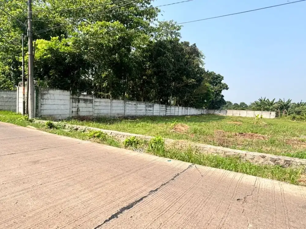 Tanah Kavling Strategis Dekat Stasiun Jatake Bisa Cicil 12x Flat, SHM